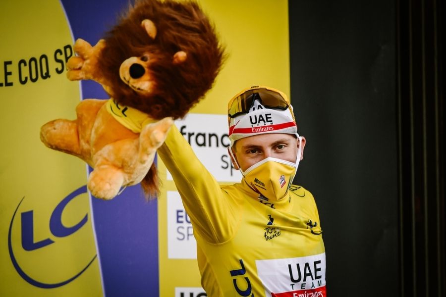 pogacar lider del Tour de Francia 2020