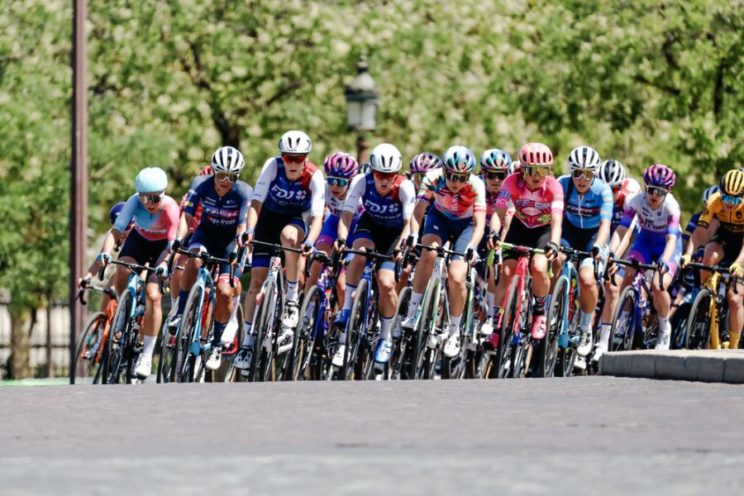Tour de Francia femenino 2022 pelotón
