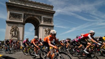 Tour de Francia femenino pelotón