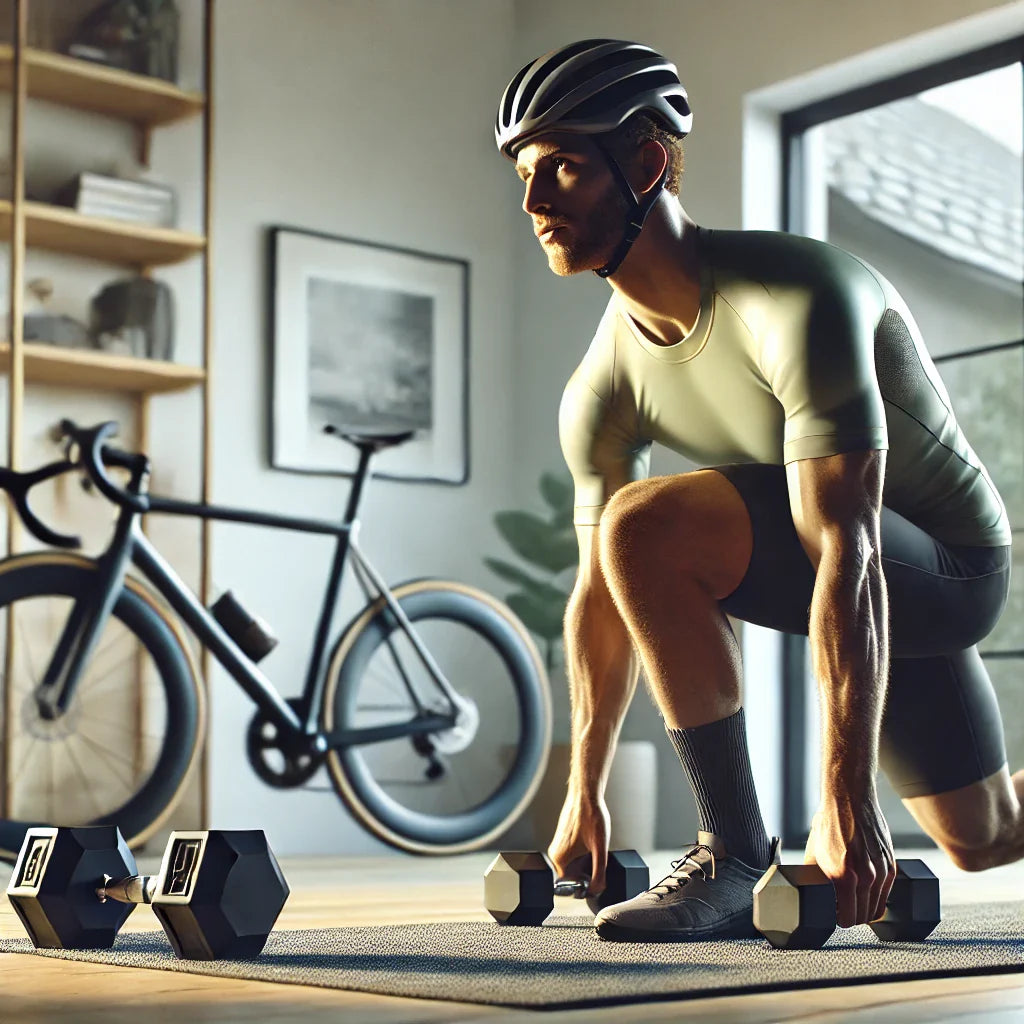 Entrenamiento de fuerza en casa para mejorar tu rendimiento en ciclismo