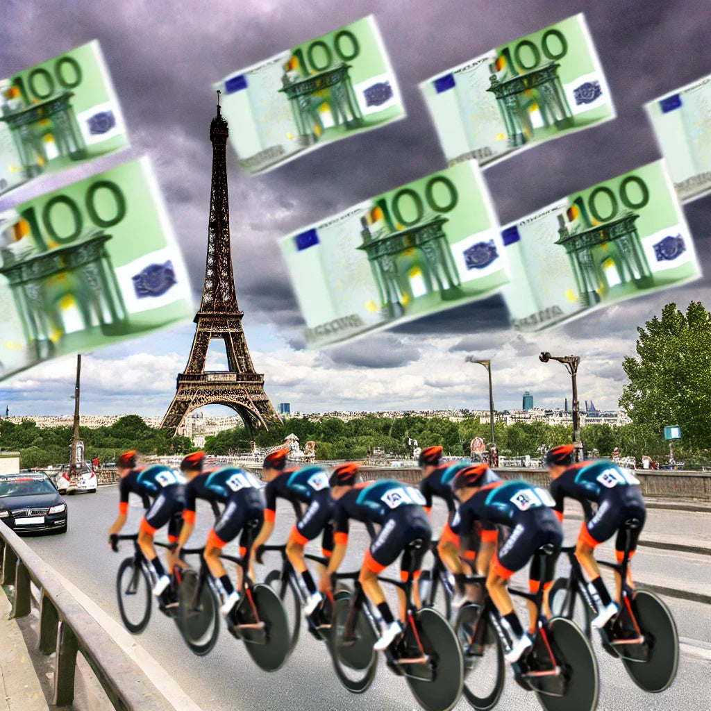 El precio de patrocinar un equipo ciclista en el Tour de Francia