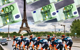 El precio de patrocinar un equipo ciclista en el Tour de Francia
