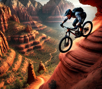 Lo llaman 'The white line' y es uno de los senderos más peligrosos del mundo para hacer MTB