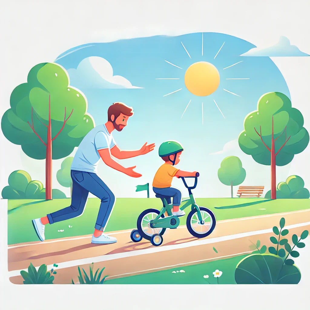 Guía fácil para enseñar a tu hijo a montar en bicicleta