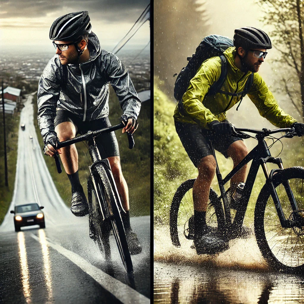 Guía para entrenar en bicicleta bajo la lluvia